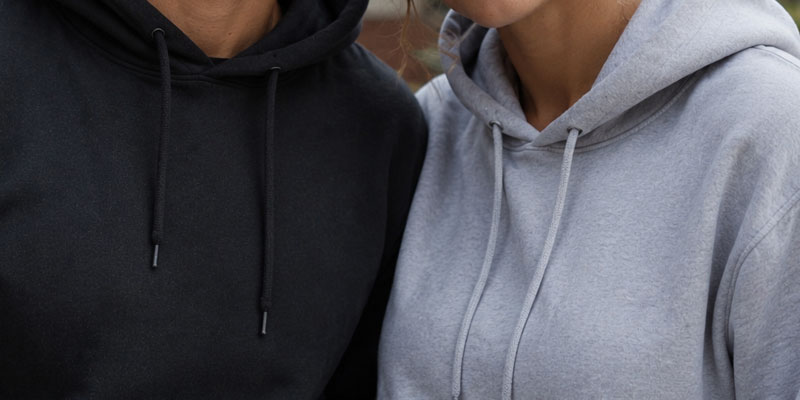 Hoodies med tryck